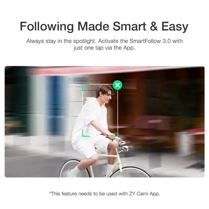 ZHIYUN SMOOTH Q3 cardan officiel lisse Q3 pour téléphone, stabilisateur de téléphone portable à 3 ax