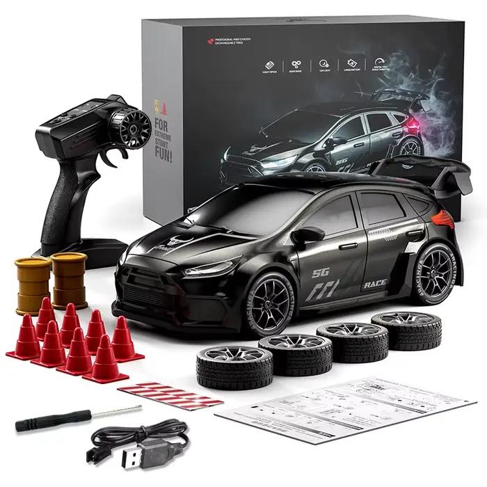 Voiture de course RC 70 km/h, voiture de sport à grande vitesse, 2,4 GHz, 4 roues motrices, moteur b