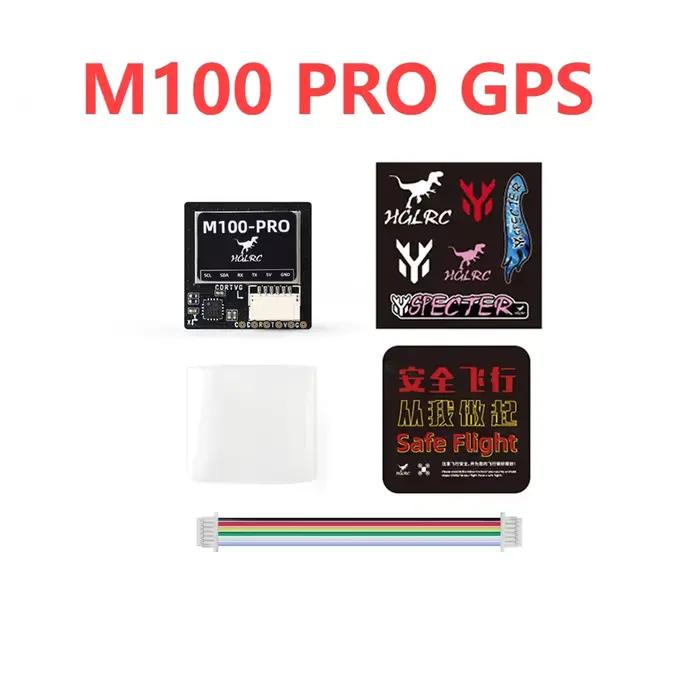 HGLRC-Puce GPS M100 PRO B101, puce de protocole de 10e génération UBX 3.3V-5V, utilisée pour FPV Rac