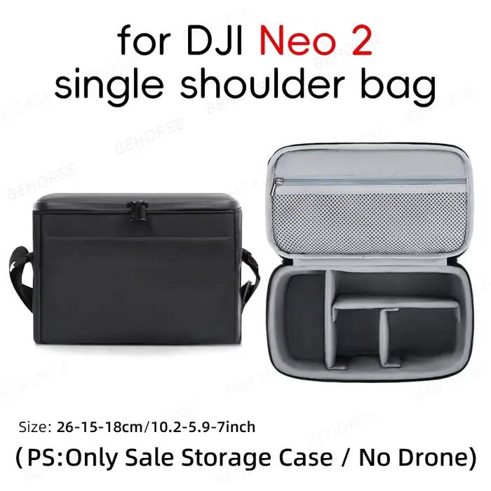 Sac de rangement pour accessoires DJI Neo 2 Fly More Combo, sac à bandoulière élégant et portable, é
