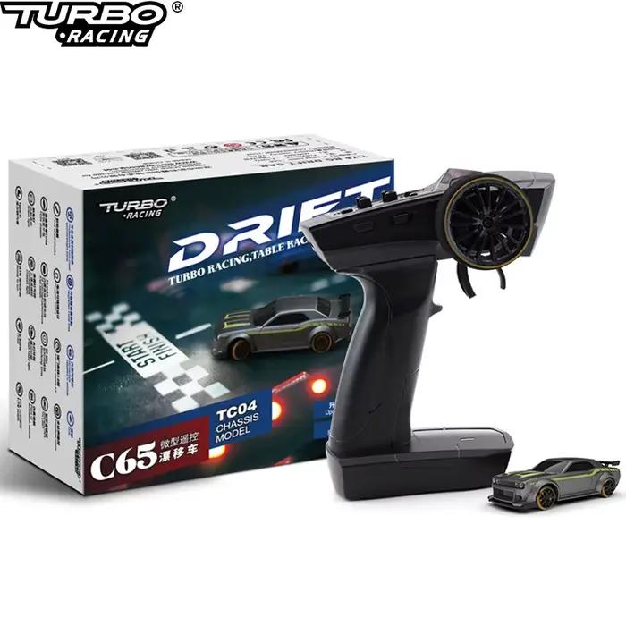 Turbo Racing 1:76 C65 édition limitée dérive RC voiture avec Radio gyroscopique jouets télécommandés