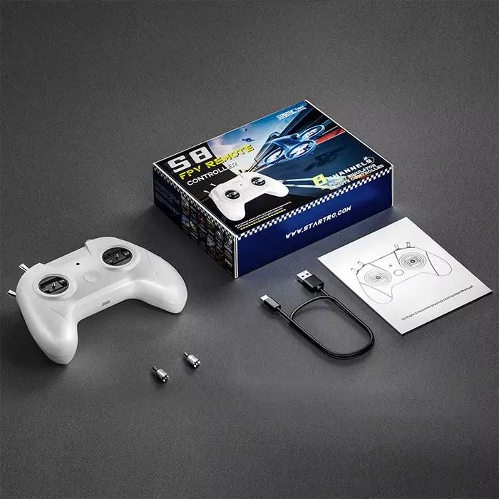Simulateur de vol S8 pour jeux DRL/DCL/LIFTOFF/UNCRASHED/ TryPFPV/Freerider, simulateur d'entraîneme