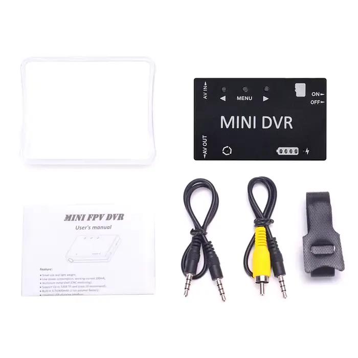 FPV Mini DVR enregistreur Audio vidéo enregistreur FPV enregistrement quadrirotor RC pour Multicopte