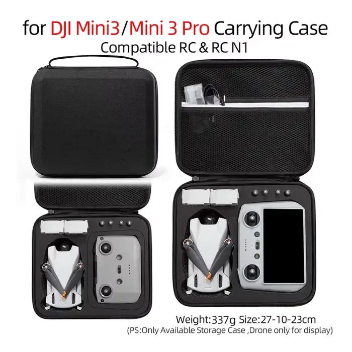 Sac de rangement pour télécommande de Drone DJI Mini 3 Pro/Mini 3, boîte Portable, mallette de trans
