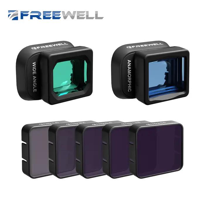 Kit d'objectif grand angle et anamorphique avancé FrePS pour importateur Mini 4 Pro, capture expansi
