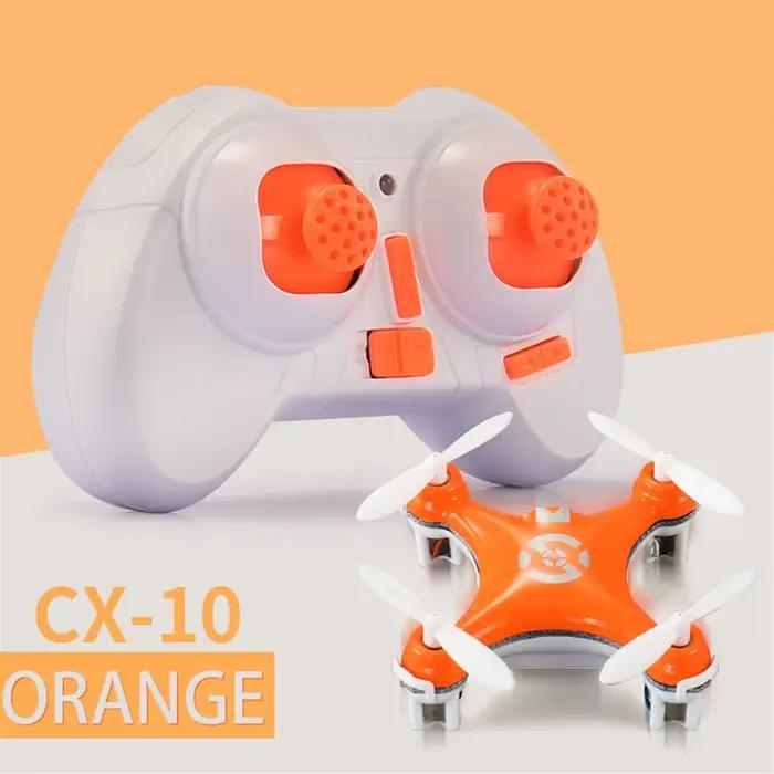 TCE RC Quadcopter Cx10 Mini Drone télécommandé 2.4G 4CH avec LED hélicoptère électronique avion élec