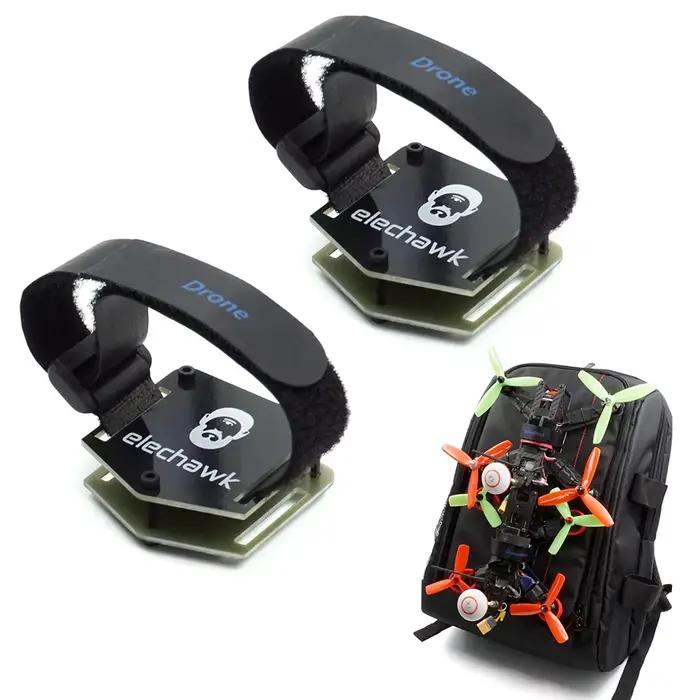 1 ensemble de sac à dos pour Drone, bricolage, boucle de suspension, crochet pour pilote FPV, vol en