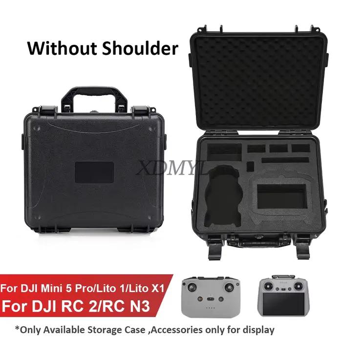 Boîte étanche et anti-explosion pour DJI Mini 5 Pro/Lito 1/Lito X1, valise rigide, sac à main, étui 