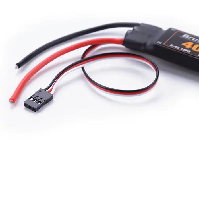 Contrôleur de vitesse ESC sans balais 40A 2-4S avec 5V 3A UBEC pour RC FPV quadrirotor RC avions hél