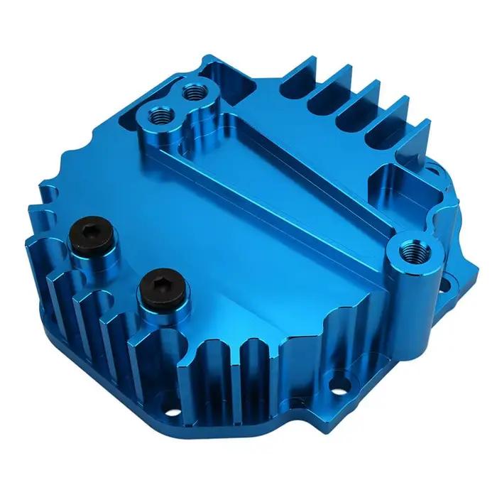 Service d'usinage CNC sur mesure pour couvercle de différentiel arrière en aluminium pour voiture de