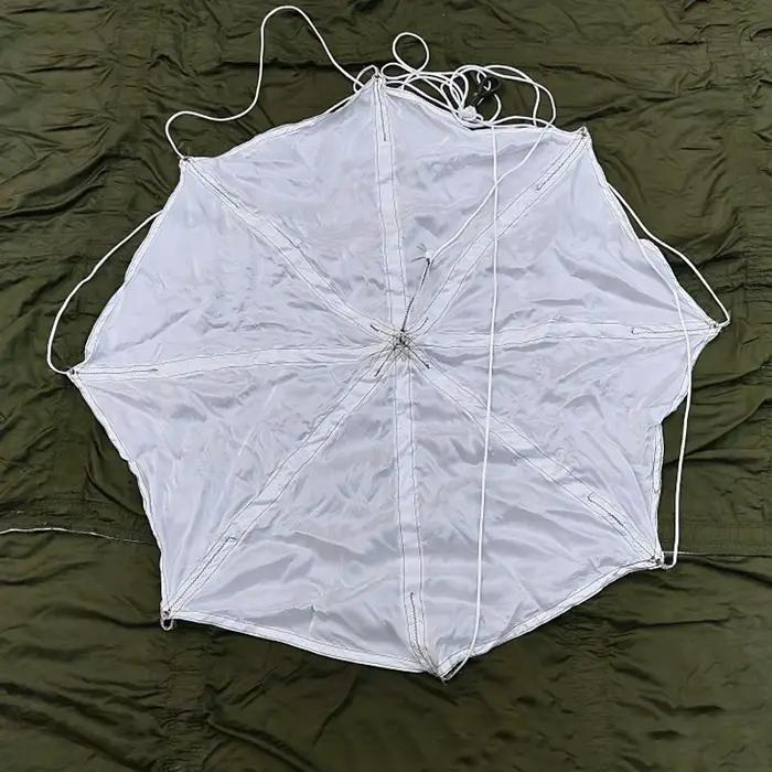 1 pièces modèle de Drone RC Dia 0.8 mètres 1 mètre tissu de Parachute de forme ronde pour enfants jo