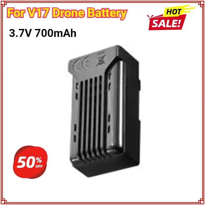 Batterie Lipo Rechargeable pour Drone RC 4DRC V17, Accessoire d'Avion en Mousse Foetale, Vente en Gr