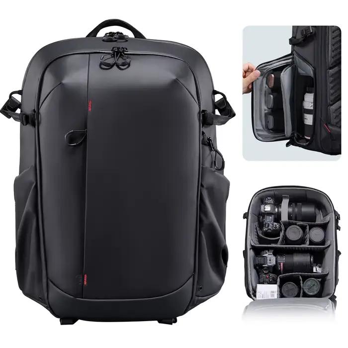 Ulanzi-Sac à dos étanche de grande capacité pour appareil photo reflex numérique, sac de voyage pour