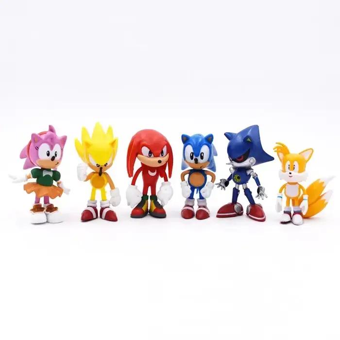 Nouveauté 2026 : Figurines Sonic Super Sound Mouse 6 PSP, Ornements Faits Main, Modèles de Poupées, 