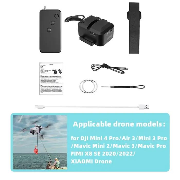 BRDRC – système Airdrop pour DJI Mini 4K/Mini 4 Pro/Air 3/Mini 3 Pro/Mavic 3/Mavic Pro, lanceur de D
