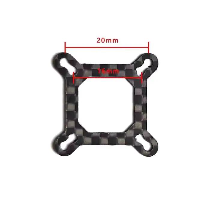 Contrôleur de vol pour Drone de course FPV ESC, carte adaptateur en Fiber de carbone ESC 30x30 à 25x