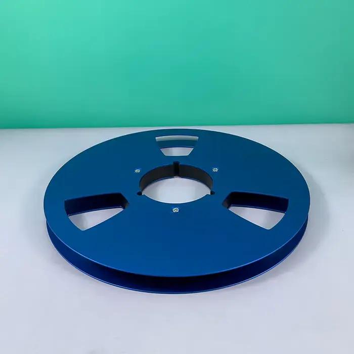 Enrouleur de bande métallique audio analogique, 1/2 ", 10.5", nouveau disque en aluminium, hub ouver