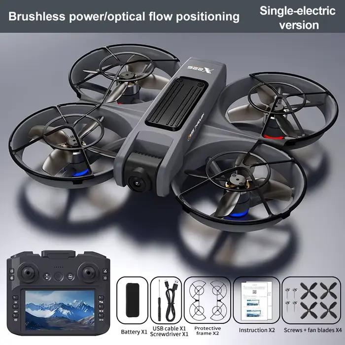 Drone professionnel X226 avec caméra 8K, WiFi 5G FPV, écran de contrôle à distance, moteur sans bala