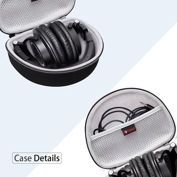 XANAD EVA étui rigide pour Audio Technica ATH M20X/M20xBT/M30x/M40x/M50X/M50xBT2/M60X/M70X casque sa