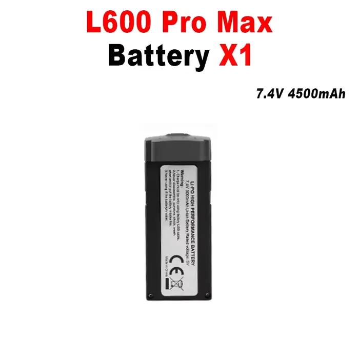 Batterie d'origine LYZRC L600 Pro Max 7.4V 4500mAh 30min durée de vie de la batterie L600 ProMax Dro