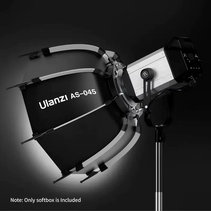 Ulanzi AS-045 45 cm dégagement rapide Bowens Mount octogonal nid d'abeille grille Softbox pour lampe
