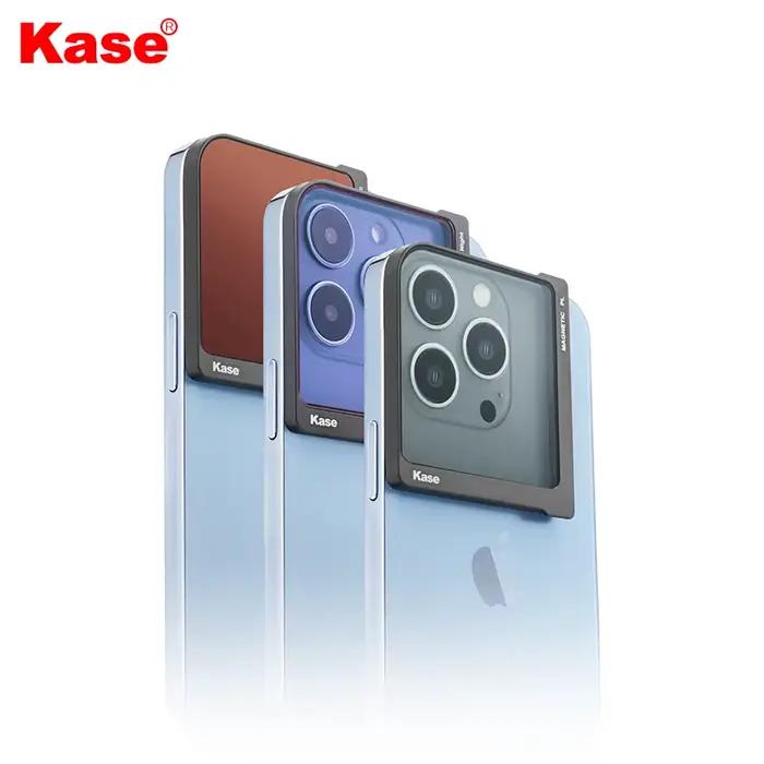Filtre carré magnétique pour téléphone portable Kase (CPL/ND/Star Burst/Streak Blue/Natural Night Fi