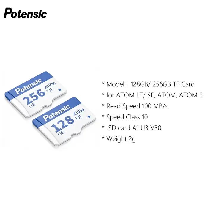 Carte SD originale Potensic pour drone caméra ATOM SE, ATOM LT, ATOM, ATOM 2