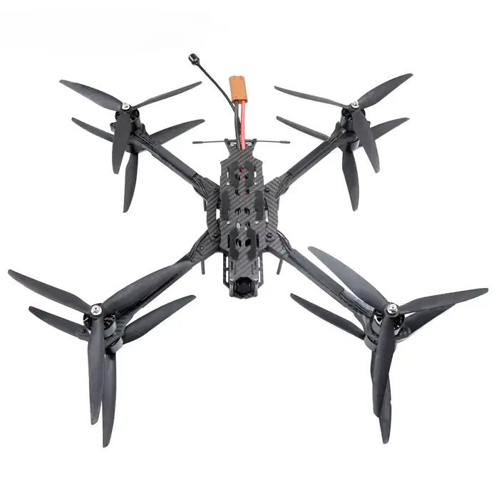 Drone d'avion modèle FPV X8 de 10 pouces, avec moteur sans balais, télécommande et caméra