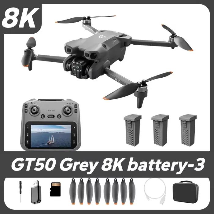 Drone FPV Lenovo GT50 4K avec caméra, 183g, sans inscription, moteur brushless, écran 4,3'', EIS ant