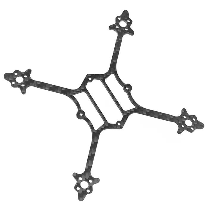 Plaque inférieure d'empattement de 115mm en Fiber de carbone 3K pour Happymodel Crux3 Quadcopter FPV