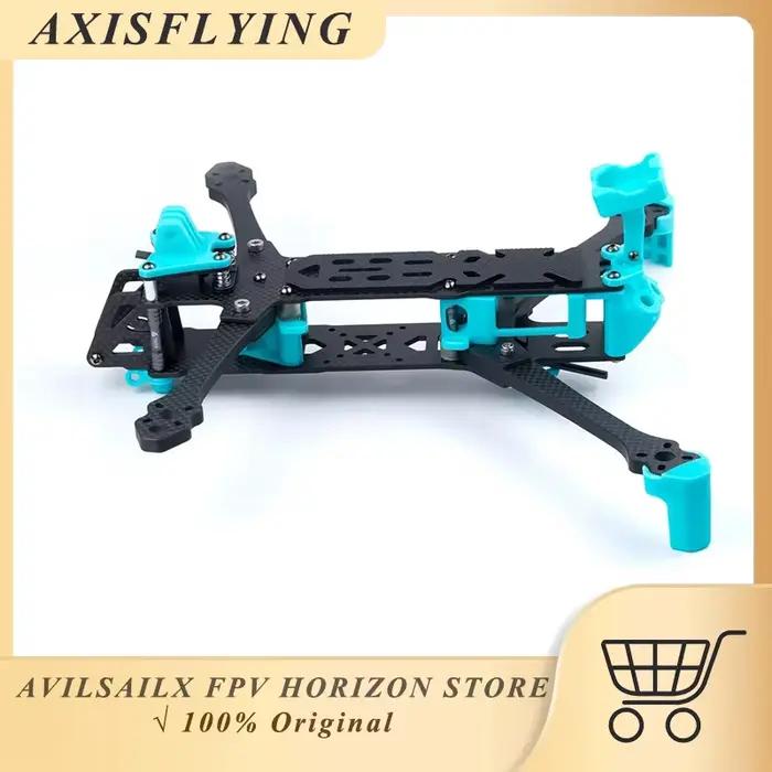 Axisflying KOLAS Cadre de drone FPV pliable de 7 pouces 298 mm, kit de cadre en fibre de carbone lon