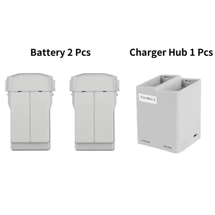 Batterie 3850mAh pour Mini 4 Pro, temps de vol, 45 Minutes, Compatible Mini 3 Pro Fly More Kit, batt