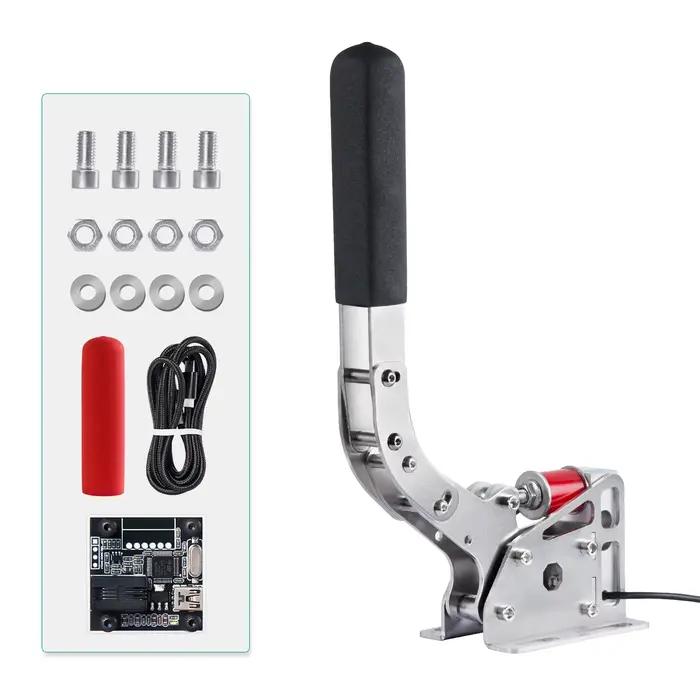 SIMSONN Simracing Frein à main USB avec capteur de pression 200 kg pour jeux de course PC, rallye, c