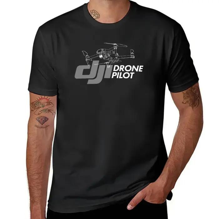 2026 été Dji Drone pilote (opérateur de drone) T-Shirt nouvelle édition anime vêtements vêtements T-