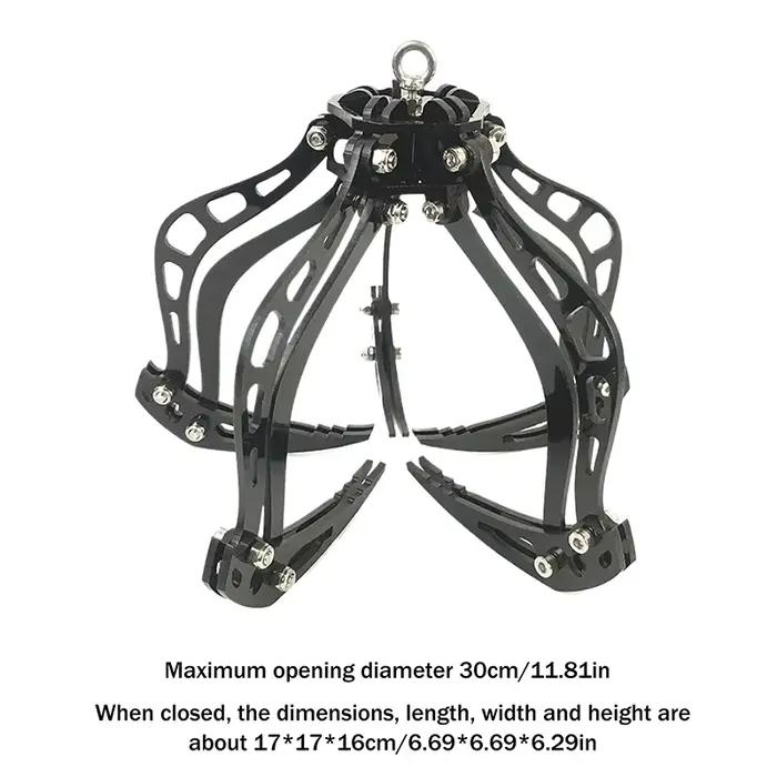 Griffe d'extraction de sauvetage pour Drone, crochet de préhension pour Drone quadrirotor, bras robo