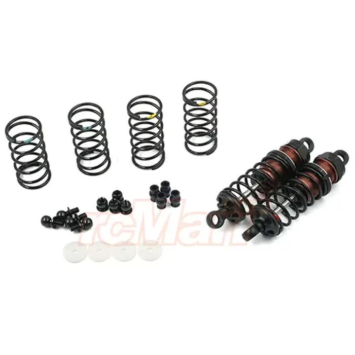 Yeah Racing – ensemble d'amortisseurs en aluminium Big Bore Go 65-80mm, 2 pièces pour Buggy tout-ter