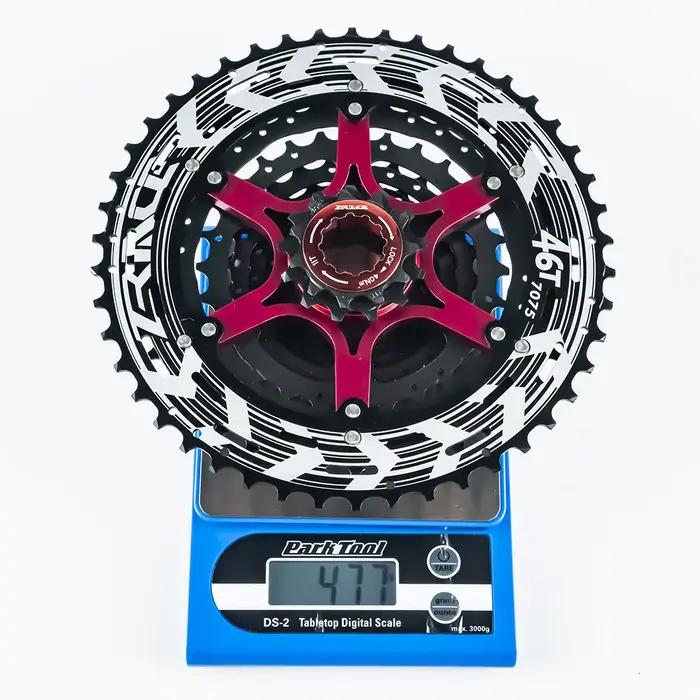 ZRACE ALPHA Cassette légère 10s 11s 12s roue libre de vélo VTT, moyeu libre HG / MS / XD, 46T / 50T 