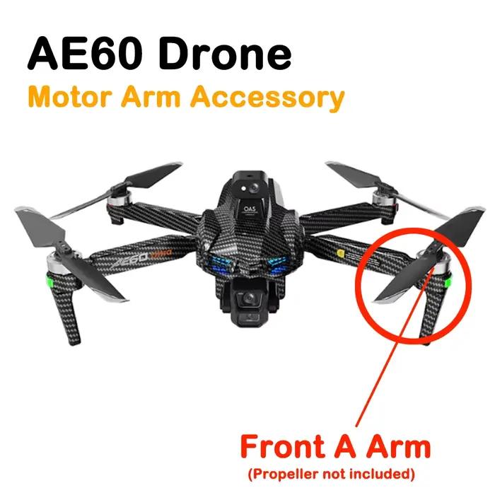 Bras de moteur d'origine pour Drone AE60, pièce de rechange, bras A/B avant/arrière avec pièce de mo