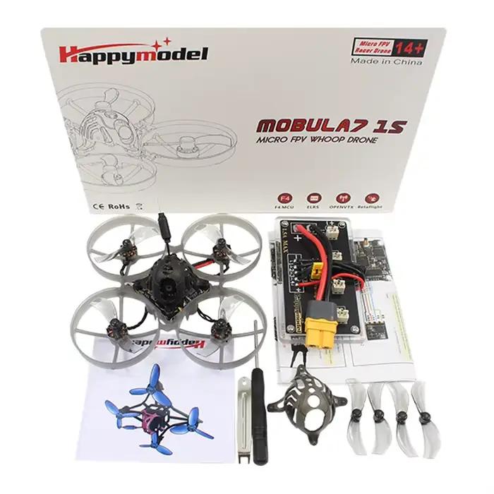Quadricoptère FPV Whoop Micro avec Récepteur ELRS, Moteur sans Balais, VTX Ouvert, 2.4G, 75mm, Ula 7