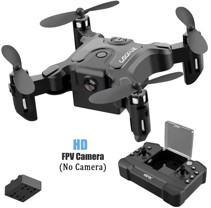 V2 Mini Drone 4K HD caméra WiFi Fpv pression d'air maintien d'altitude professionnel pliable quadrir