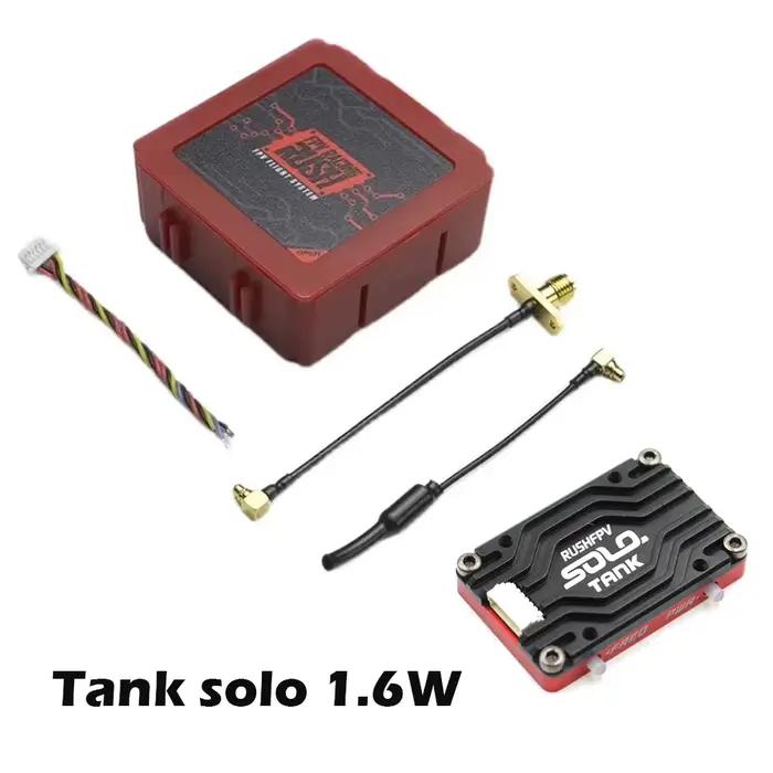 RUSHFPV RUSH MAX SOLO / TANK SOLO 5.8GHz 2.5W / 1.6W VTX haute puissance 48CH avec coque CNC pour dr