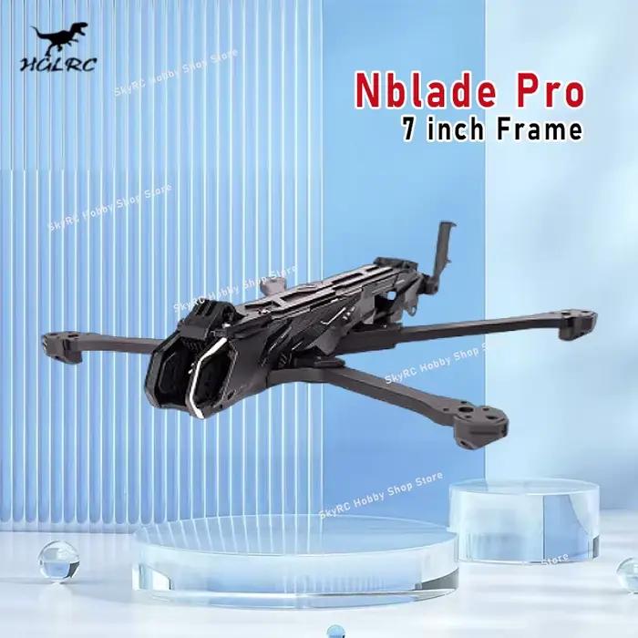 HGLRC Nblade Pro Châssis FPV 7 pouces double usage pour Freestyle et points d'extension cinématiques