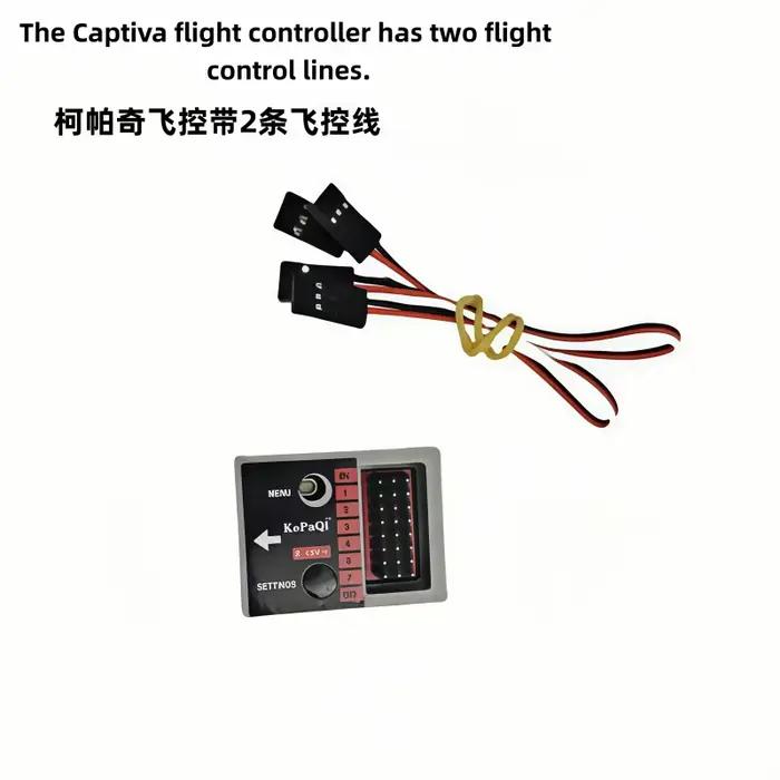 Contrôle de vol KPQ pour avion modèle à voilure fixe, aile delta SU27, gyroscope auto-stabilisant, d