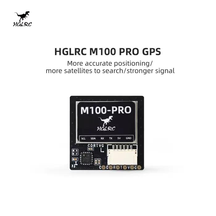 Puce GPS HGLRC M100 PRO B101, puce de protocole de 10e génération, boussole QMC5883L pour FPV Racing