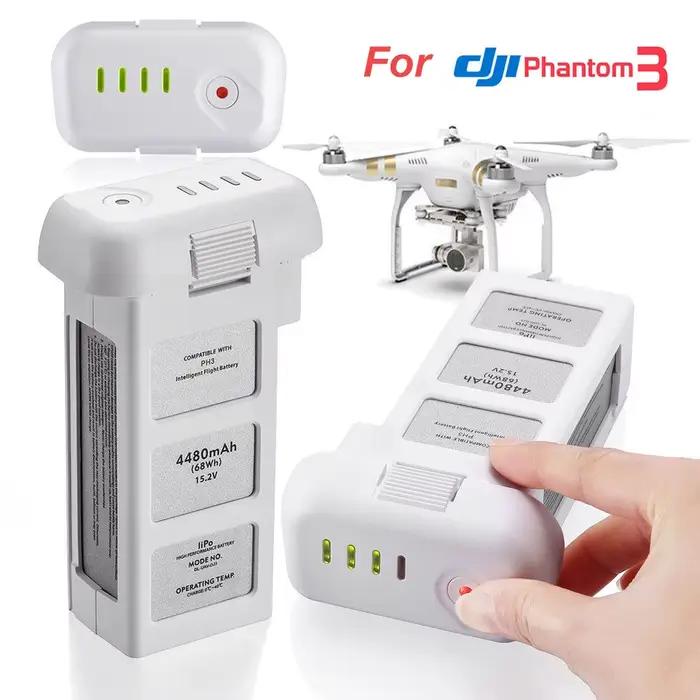 Phantom 3 – batterie de vol intelligente, 15.2V, 4480mAh, pour DJI Phantom 3 Pro Standard