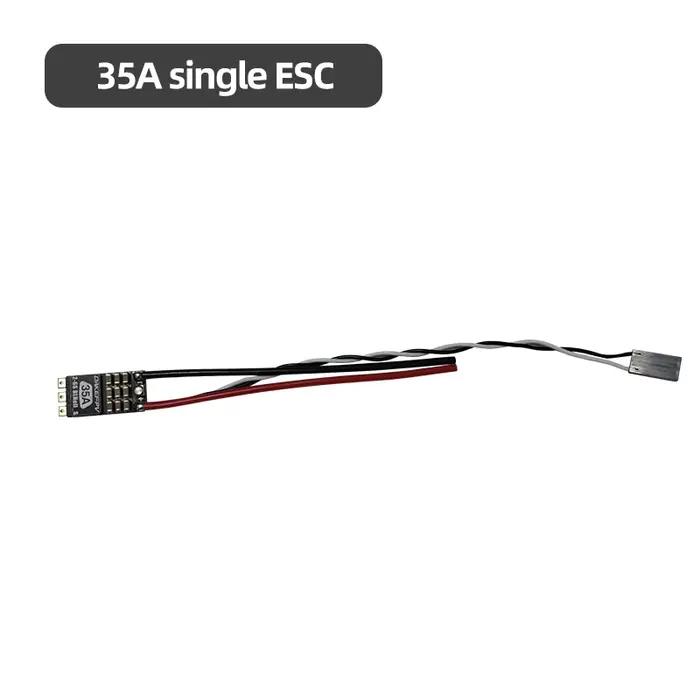 Contrôleur de vitesse électronique mini ST32 35A 45A ESC 2-6S avec câble de signal PWM/DSHOT/Sine po