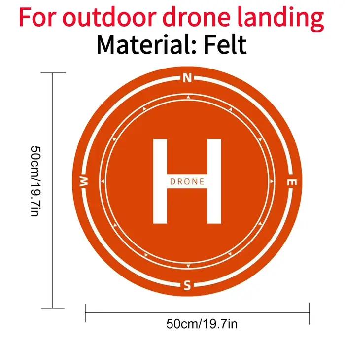 Tapis d'Atterrissage Double Face pour Drone, Polymères de Stationnement, Étanche, Avion, Accessoires