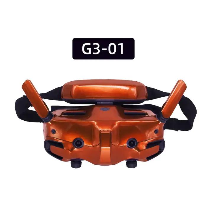 Pour DJI Avata 2 Drone lunettes de vol lunettes 3 autocollants étanche anti-rayures protéger Film pe