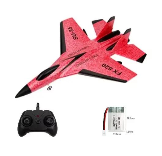 2.4G planeur RC Drone flanker-e SU35 avion à voilure fixe avion télécommandé électrique avec LED jou