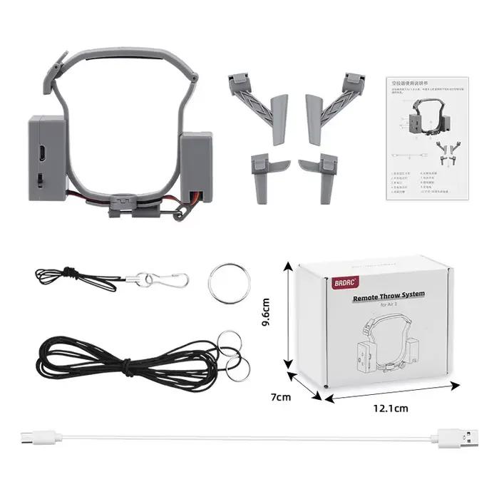 Pour DJI Air 3 système de chute d'air charge 500g pêche mariage livraison cadeaux Drone lanceur de c